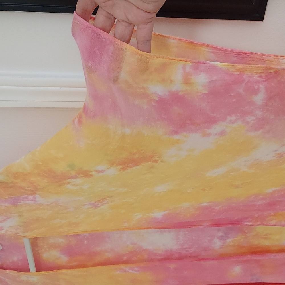 Marleylilly Coverup, TieDye, Pink, Flowy - Picture 4 of 6
